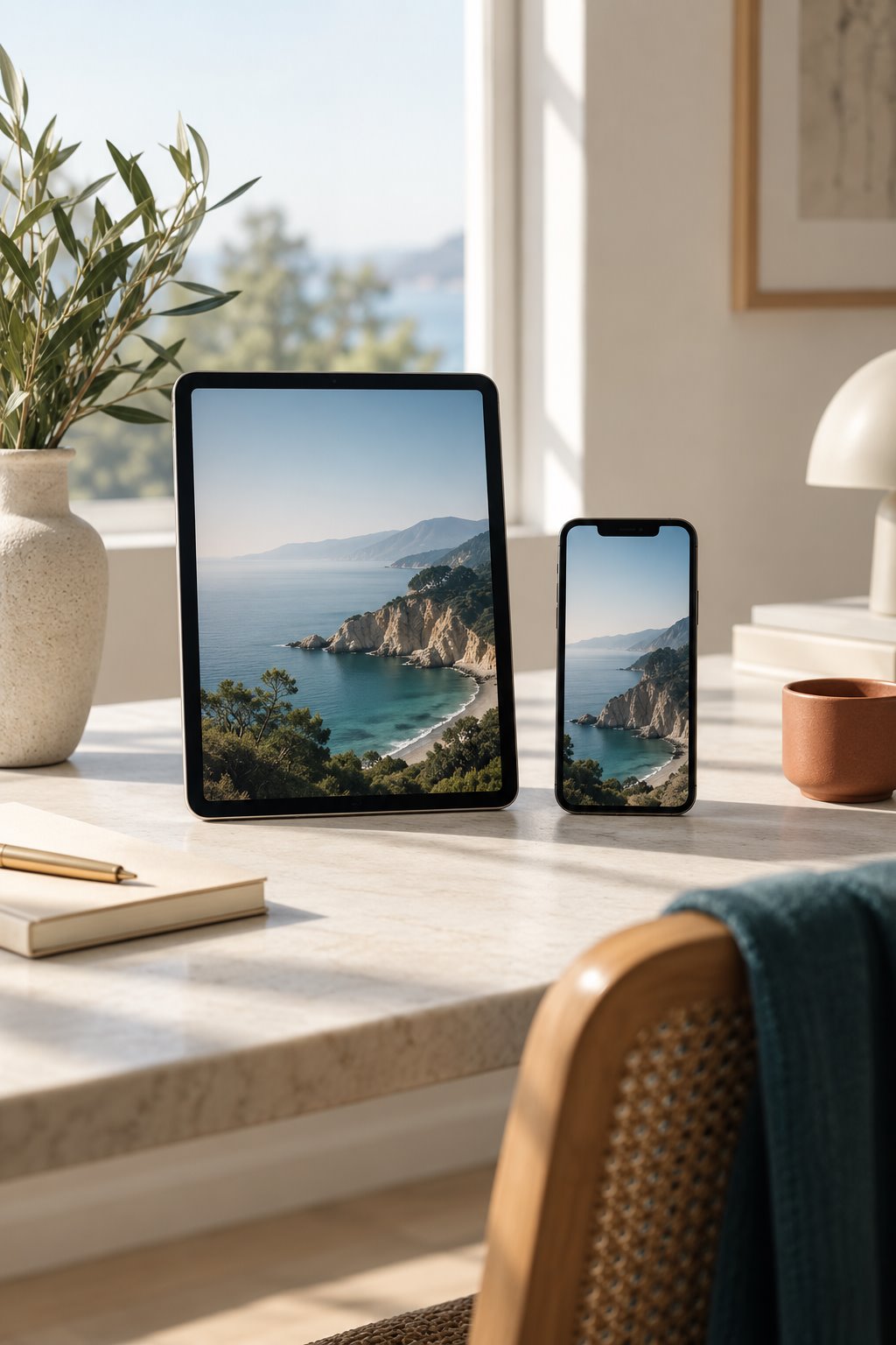 大熊VPN苹果客户端下载的竖向iPhone与iPad设备场景